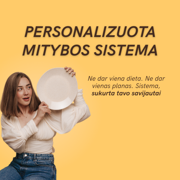 Personalizuota mitybos sistema